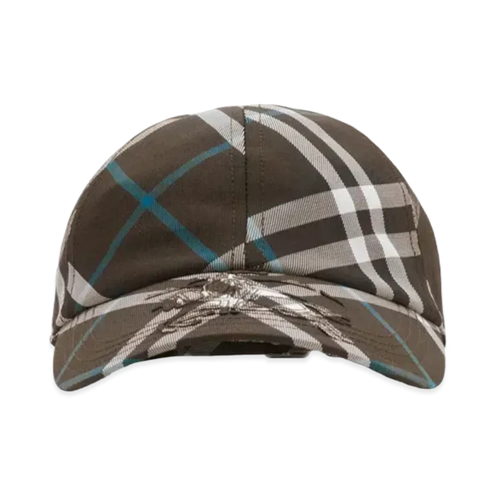 Burberry Check Baseball Cap "Snug"