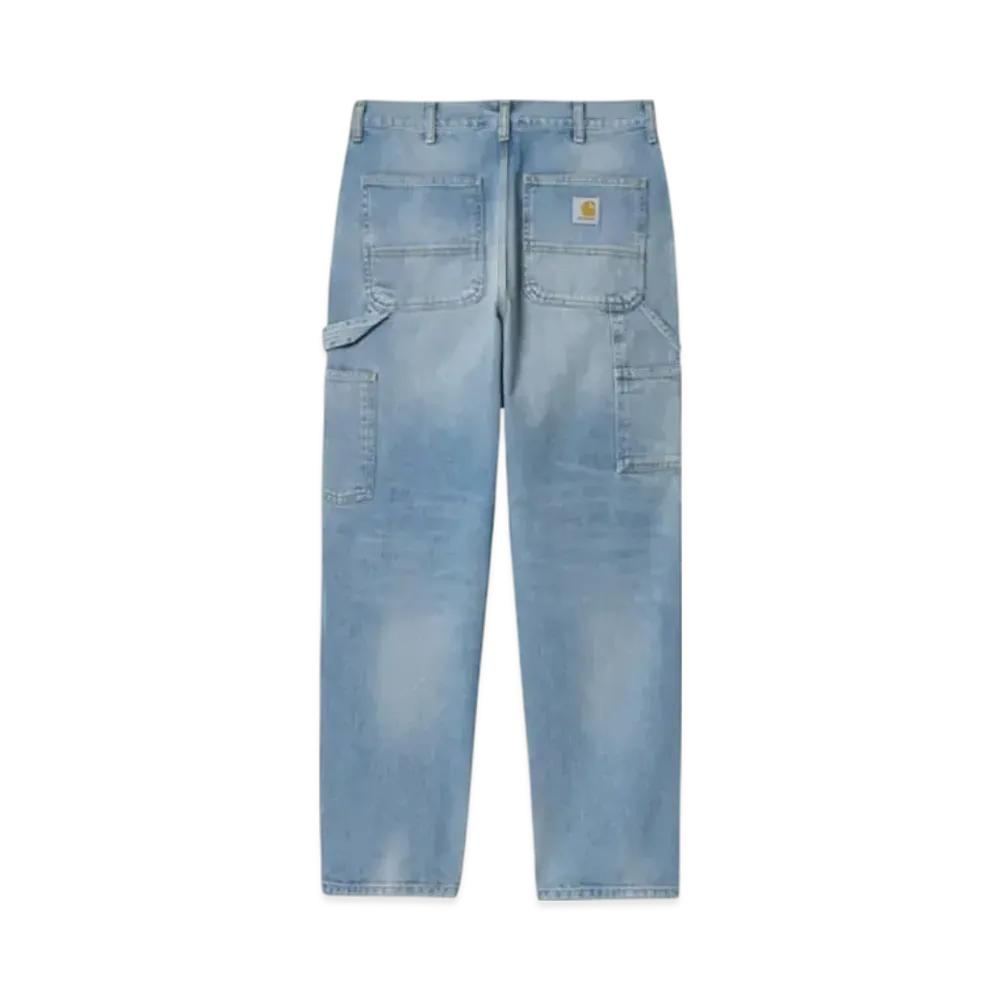 Carhartt WIP Double Knee Pant "Blue Light Used Wash"
