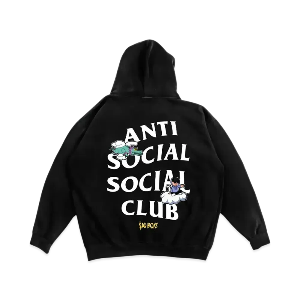 ANTI SOCIAL SOCIAL CLUB x Sad Boys Season2 Musica Hoodie "Black"