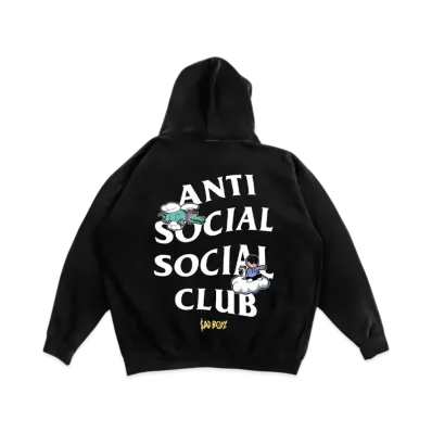 ANTI SOCIAL SOCIAL CLUB x Sad Boys Season2 Musica Hoodie "Black"