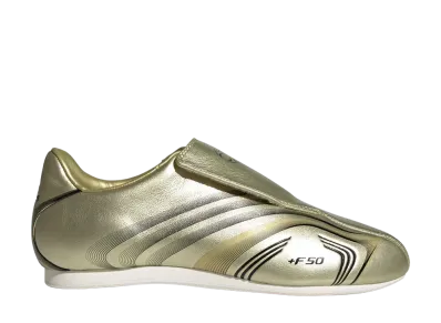 adidas Taekwondo F50 "Gold Metallic/Core Black"