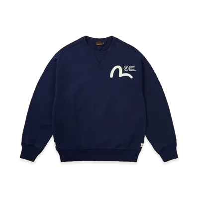 PALACE x EVISU Crew "Navy"