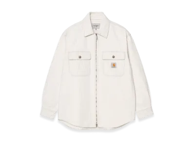 Carhartt WIP Mercer Shirt Jac "Mercer Stripe/Graphite/Wax/Bleached"