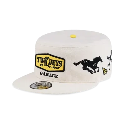NEW ERA x Twojeys Pillbox Adjustable Allover "Stone"