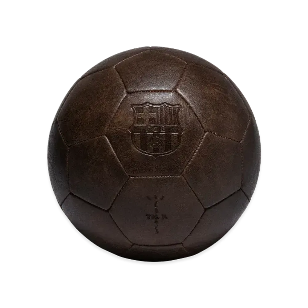 Travis Scott Cactus Jack x FC Barcelona Retro Football "Brown"