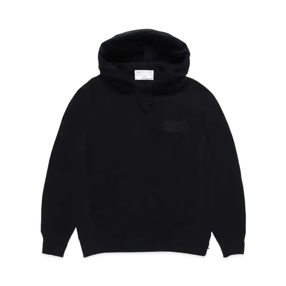 WACKO MARIA GP-H0001-BLANKLINE-BOB-NICETIME- / HEAVY WEIGHT PULLOVER HOODED SWEAT SHIRT "Black"