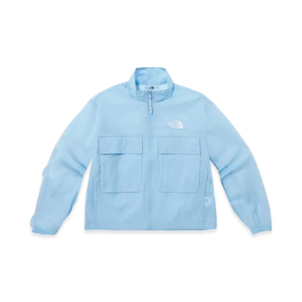 The North Face White Label Reston Crop Parka (W) "Light Blue"