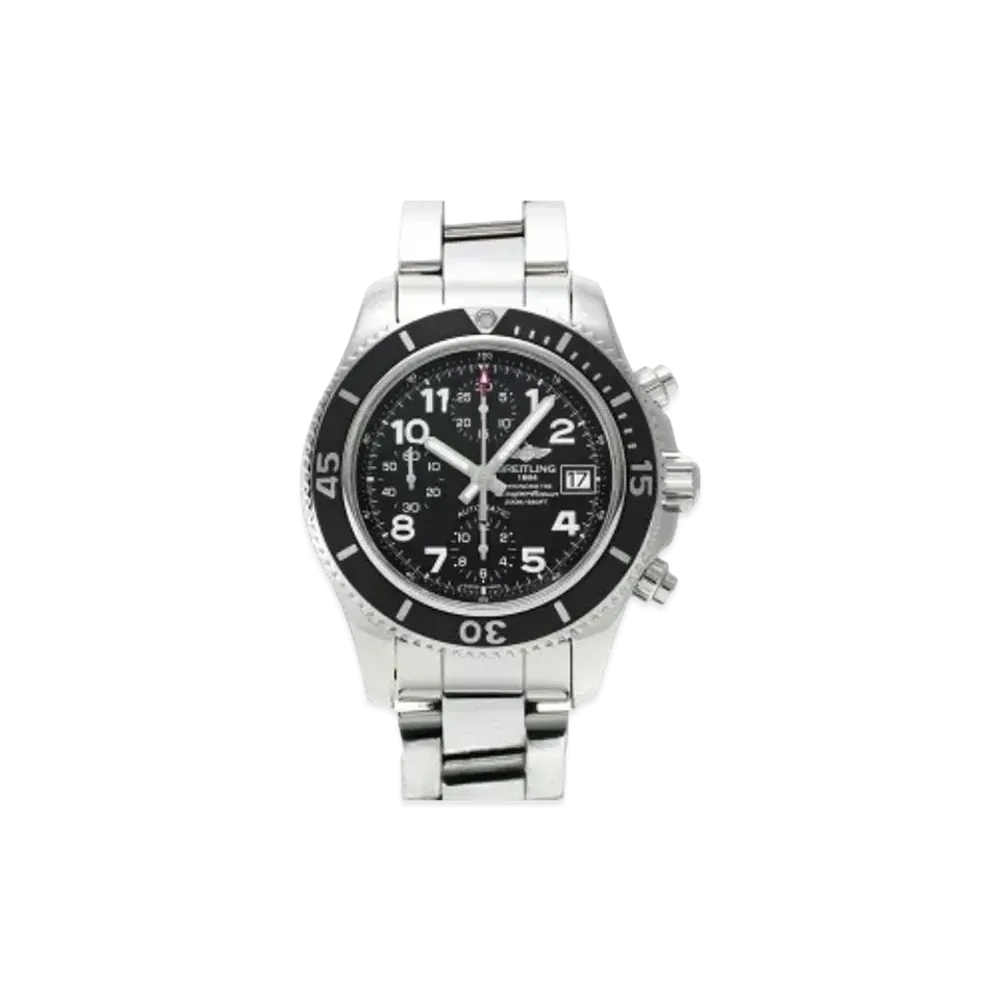 Breitling Superocean Chronograph 42 "Black/Stainless Steel"
