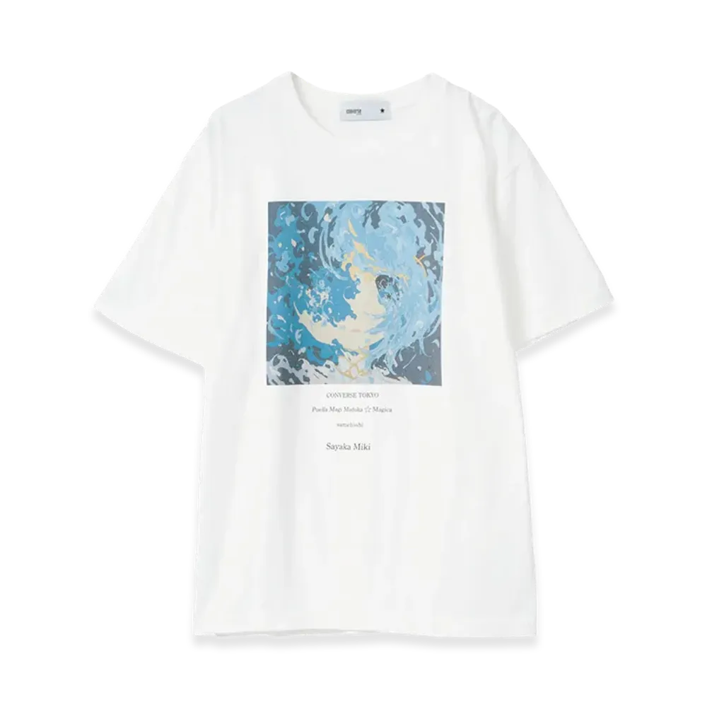 Converse Tokyo x Puella Magi Madoka Magica Puella Magi Tee "White/Blue"