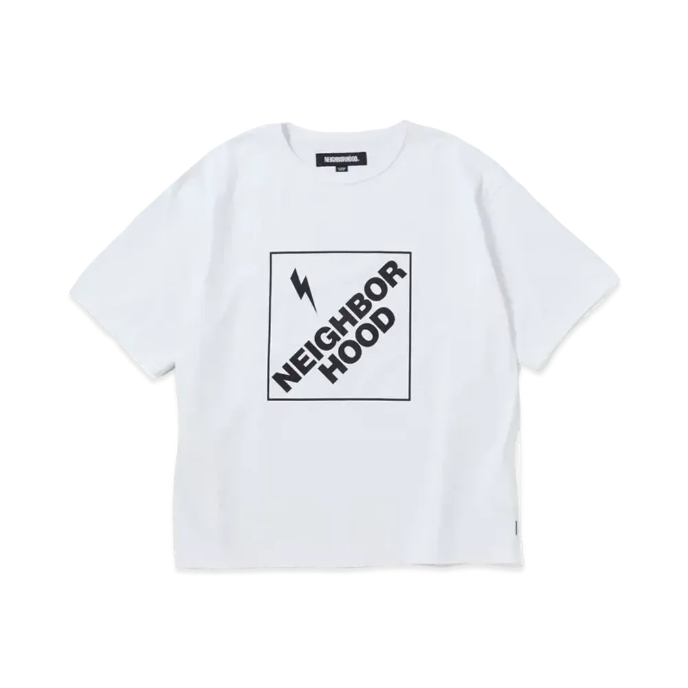 NEIGHBORHOOD Classic Crewneck SS . CO "White"
