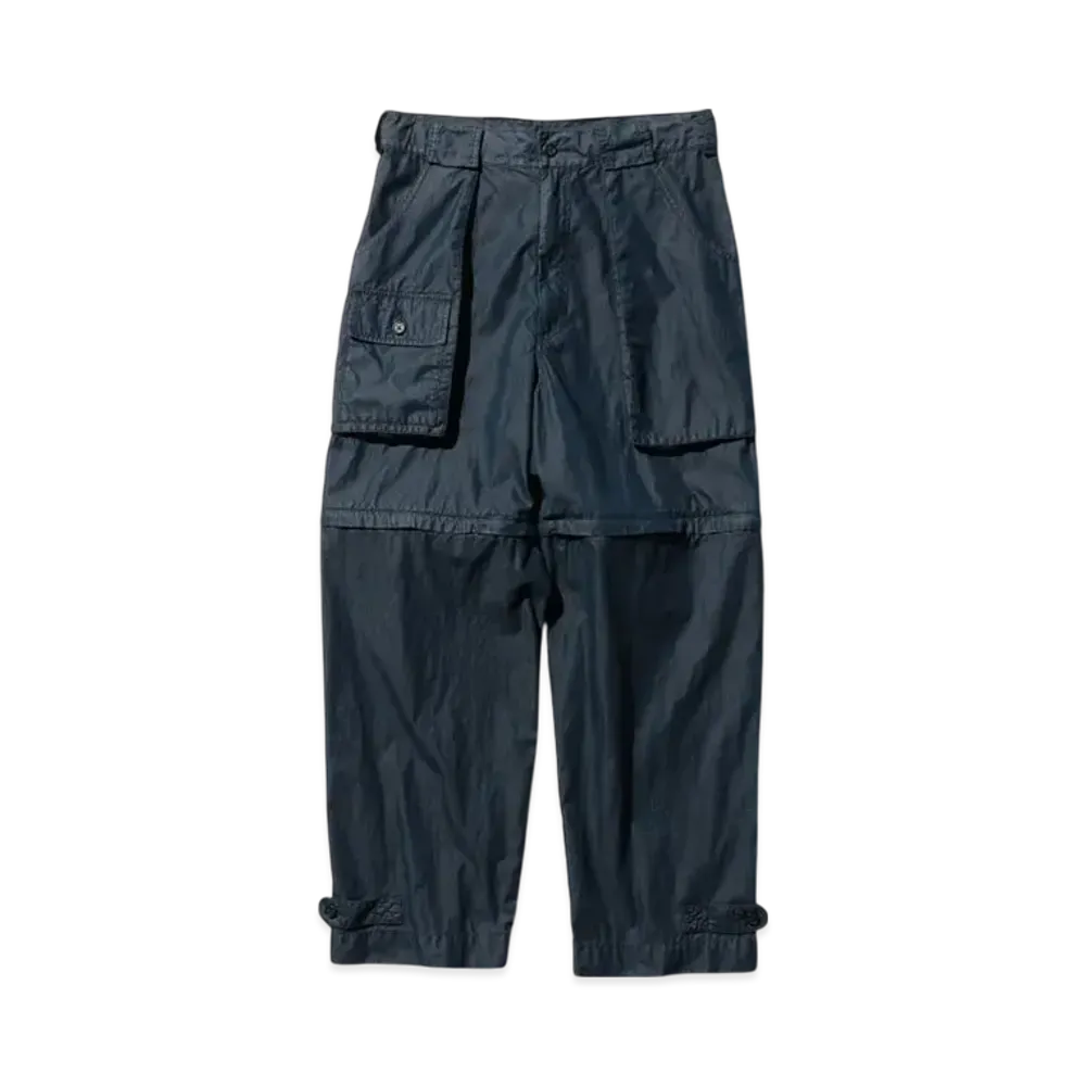 BEAMS Bush Pants ll CO/NY Garment Dye "Navy"
