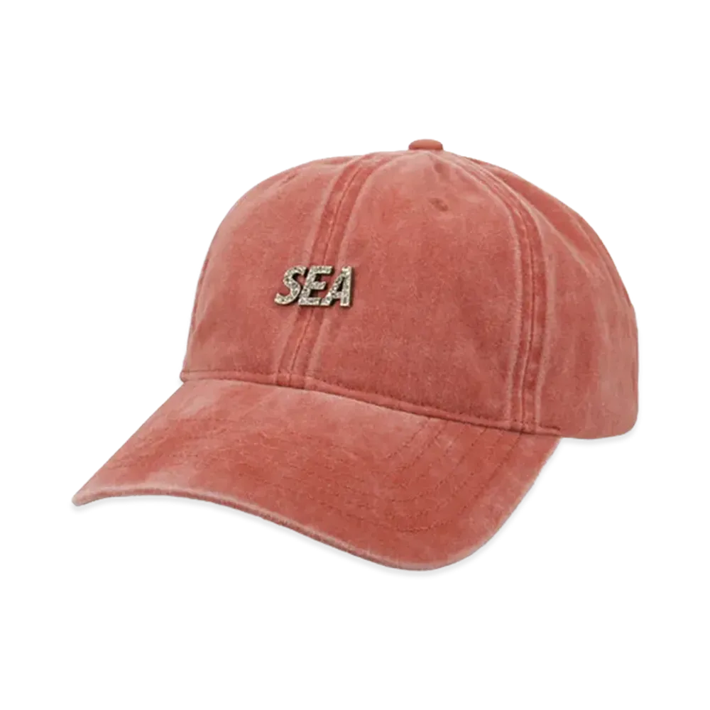 WIND AND SEA Metal Logo Cap "Dark Orange"