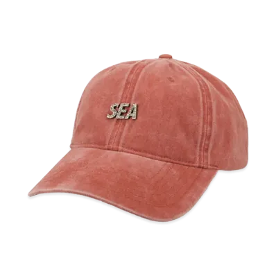 WIND AND SEA Metal Logo Cap "Dark Orange"
