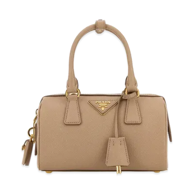 PRADA Women's Leather Handbag "Printed"