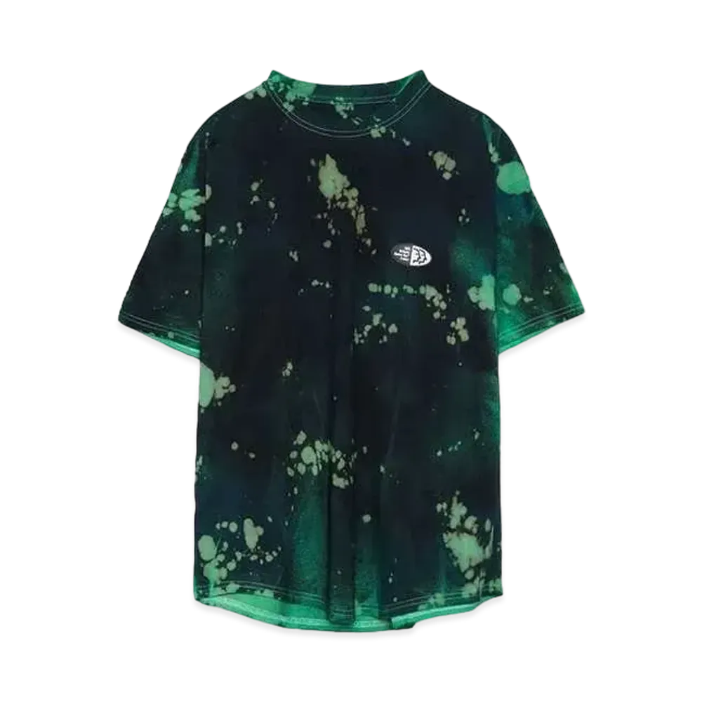 HOMBRE Nino TIE DYE S/S TEE "GREEN / NAVY"