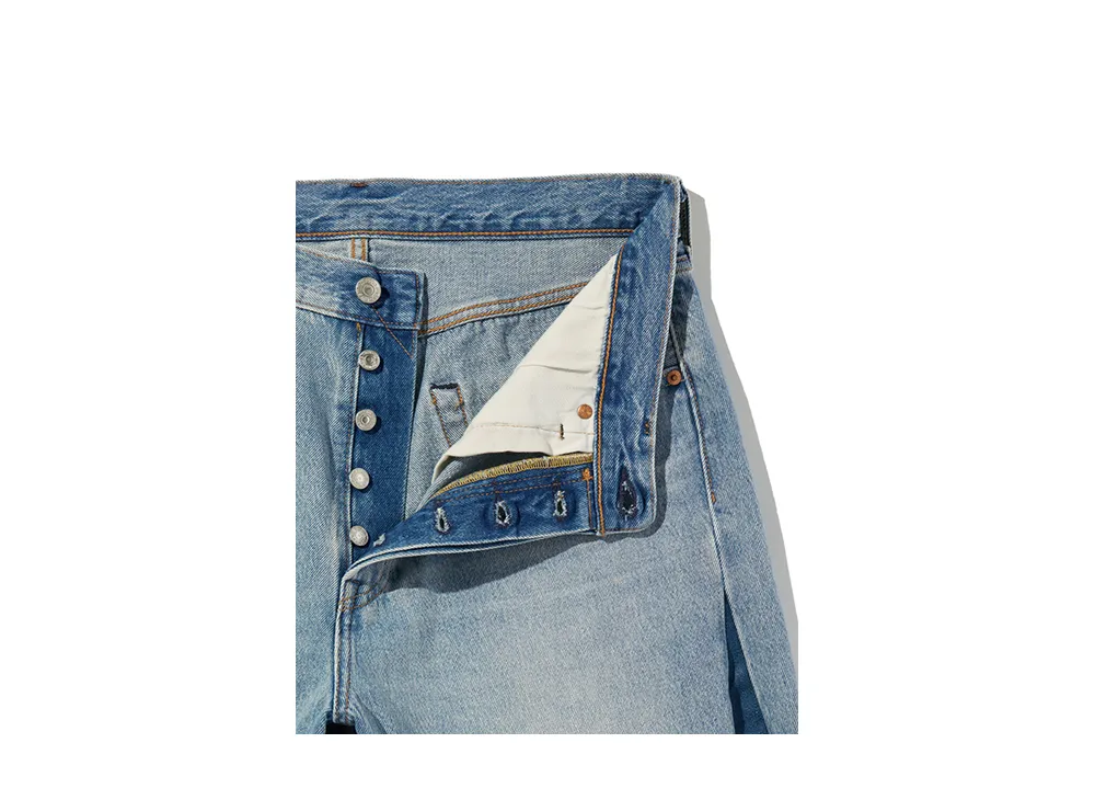 LEVI'S 501 Loose Customized Expansion Baggy Jeans V2 S/D 