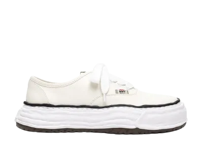 Maison MIHARA YASUHIRO BAKER 26 OG Sole Leather Low-top Sneaker "White"