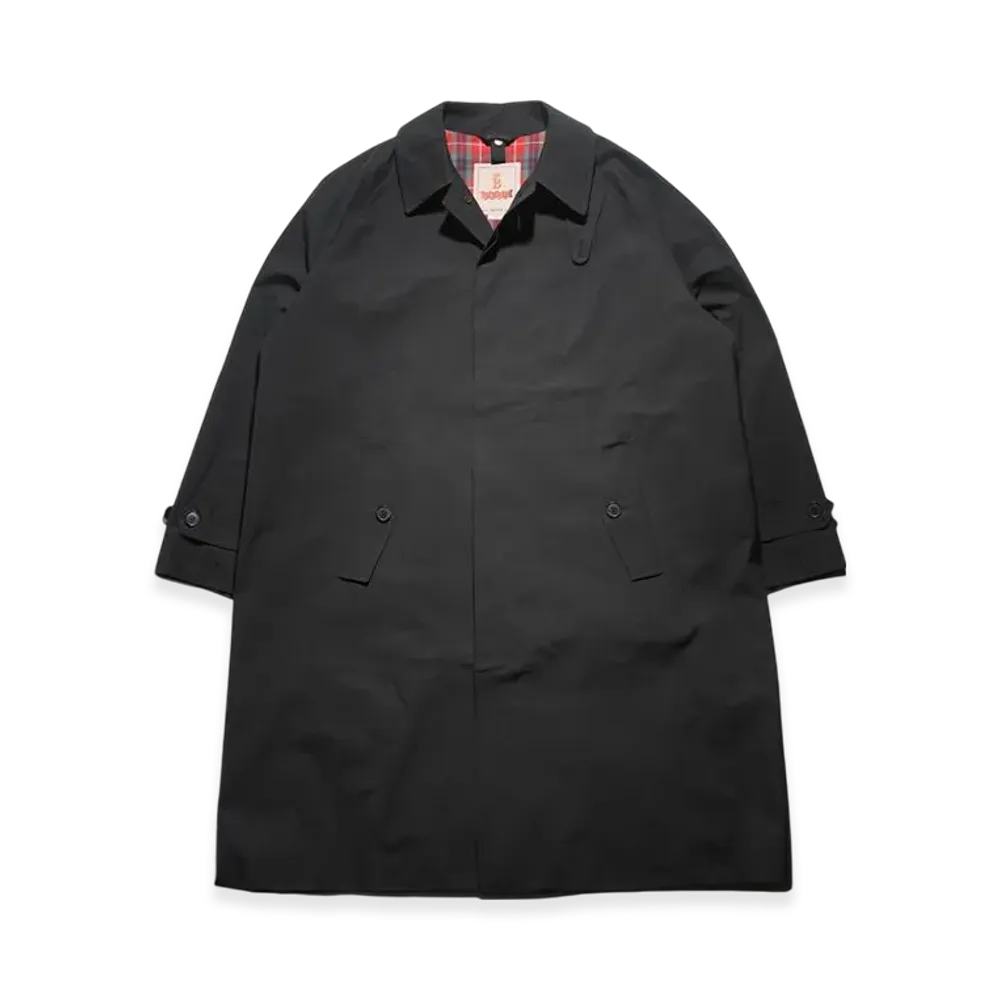 BARACUTA G12 Single Breasted Coat "Black"