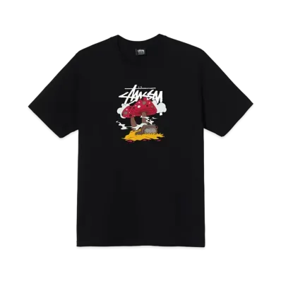 Stussy Something's Cookin' T-shirt "Black"