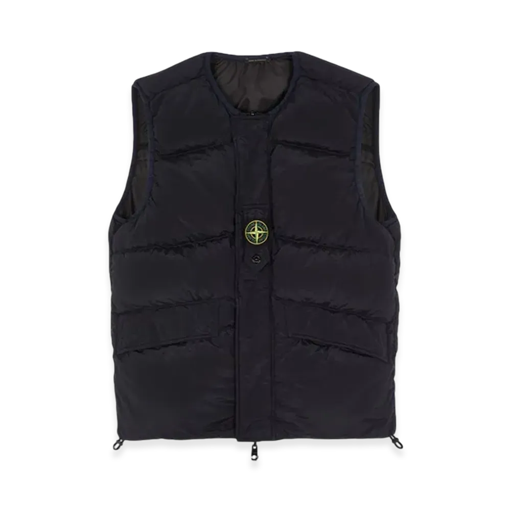 Stone Island G1119 Nylon Metal in Econyl Regenerated Nylon Down Reversible Jacket - 23FW "Navy Blue"