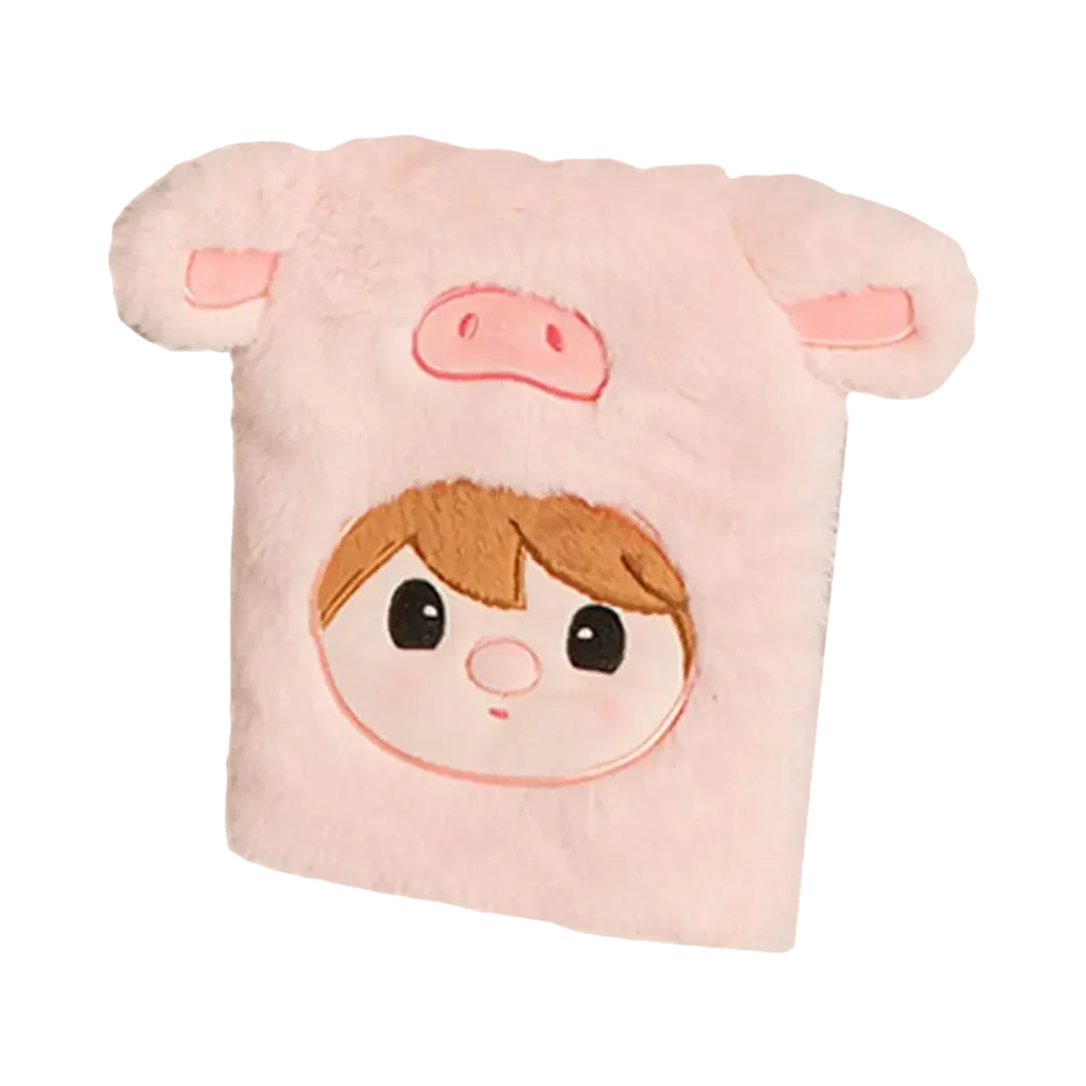 POP MART Sweet Bean Pretend Animal Notebook Flower Piggy