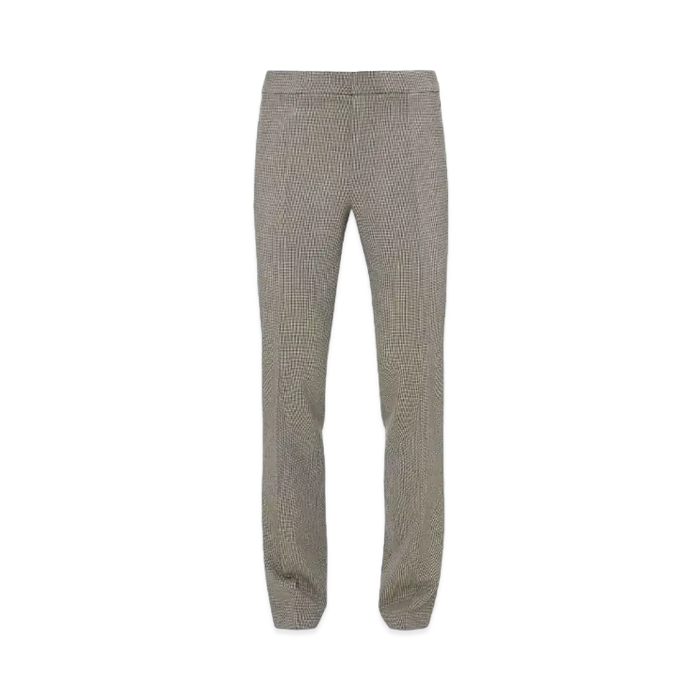 JW ANDERSON Check Slim Leg Trousers "Grey"