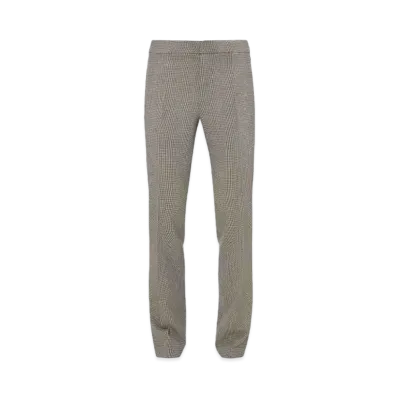 JW ANDERSON Check Slim Leg Trousers "Grey"