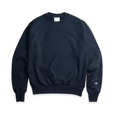 Champion Reverse Weave Crew Neck Sweat Bigsize "Navy"