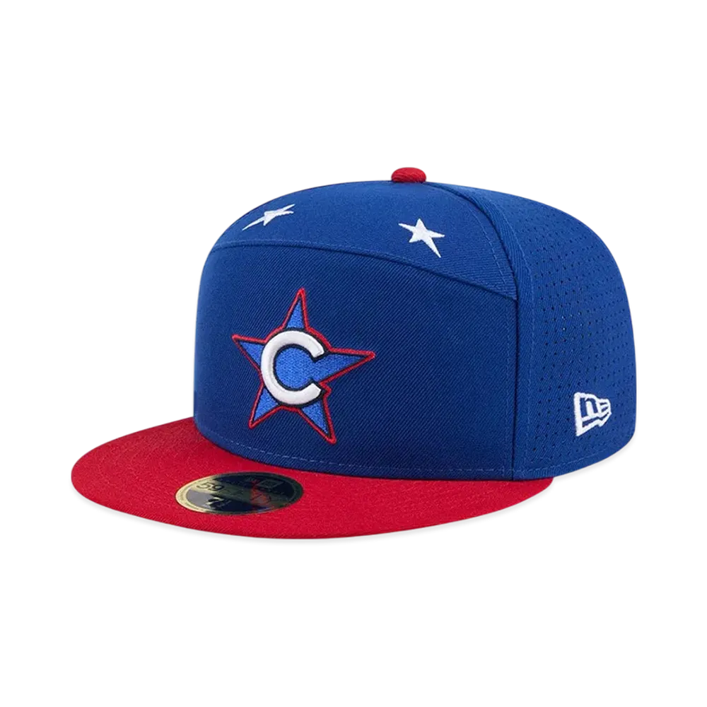NEW ERA 59Fifty Split Panel 2025 MLB All Star Game Workout Chicago Cubs "Blue"