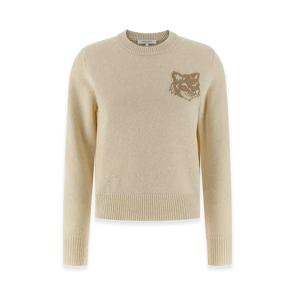 Maison Kitsune Women's Sweaters "Beige"