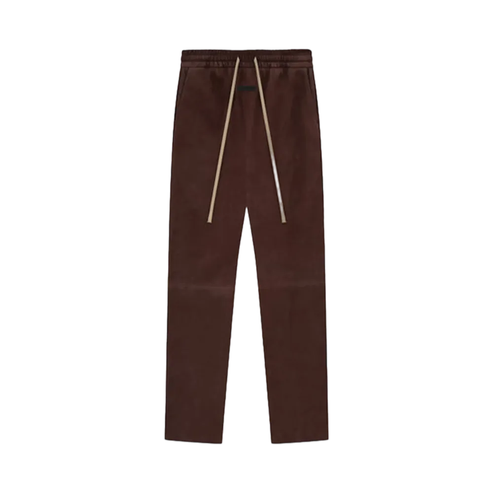 FEAR OF GOD Suede Forum Pants "Mocha"