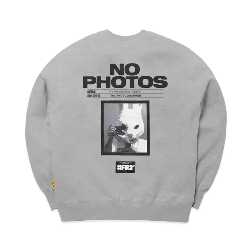 FR2 No Photos Sweatshirts "Gray"