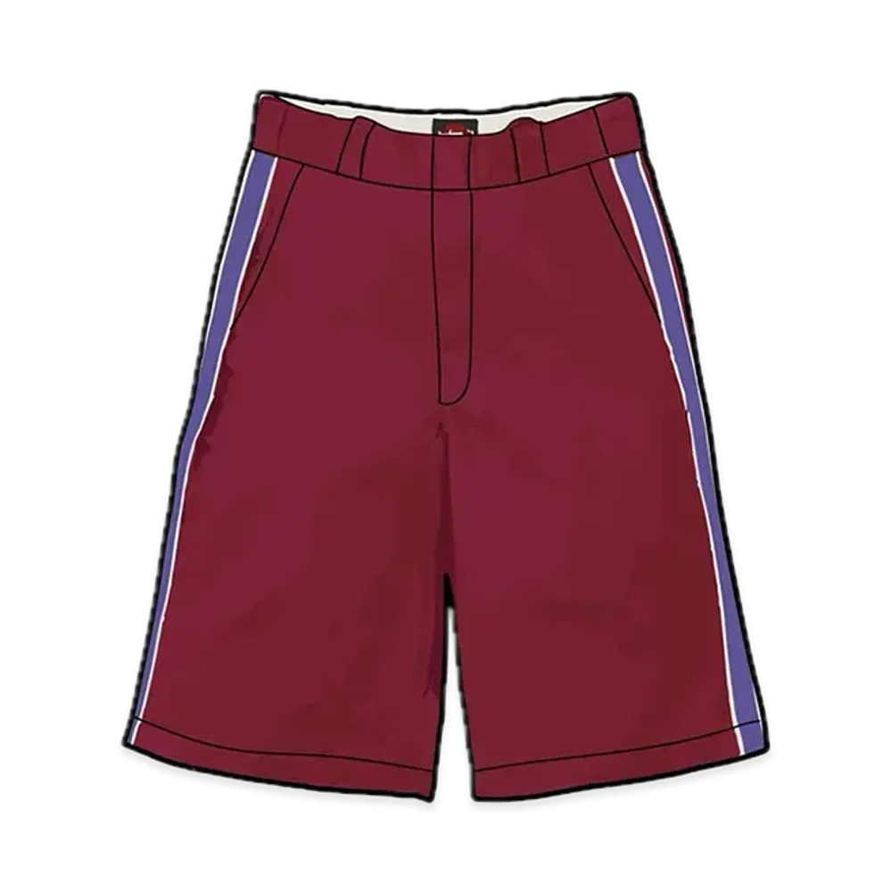 Supreme x Dickies 13 Loose Fit Work Short "Maroon"