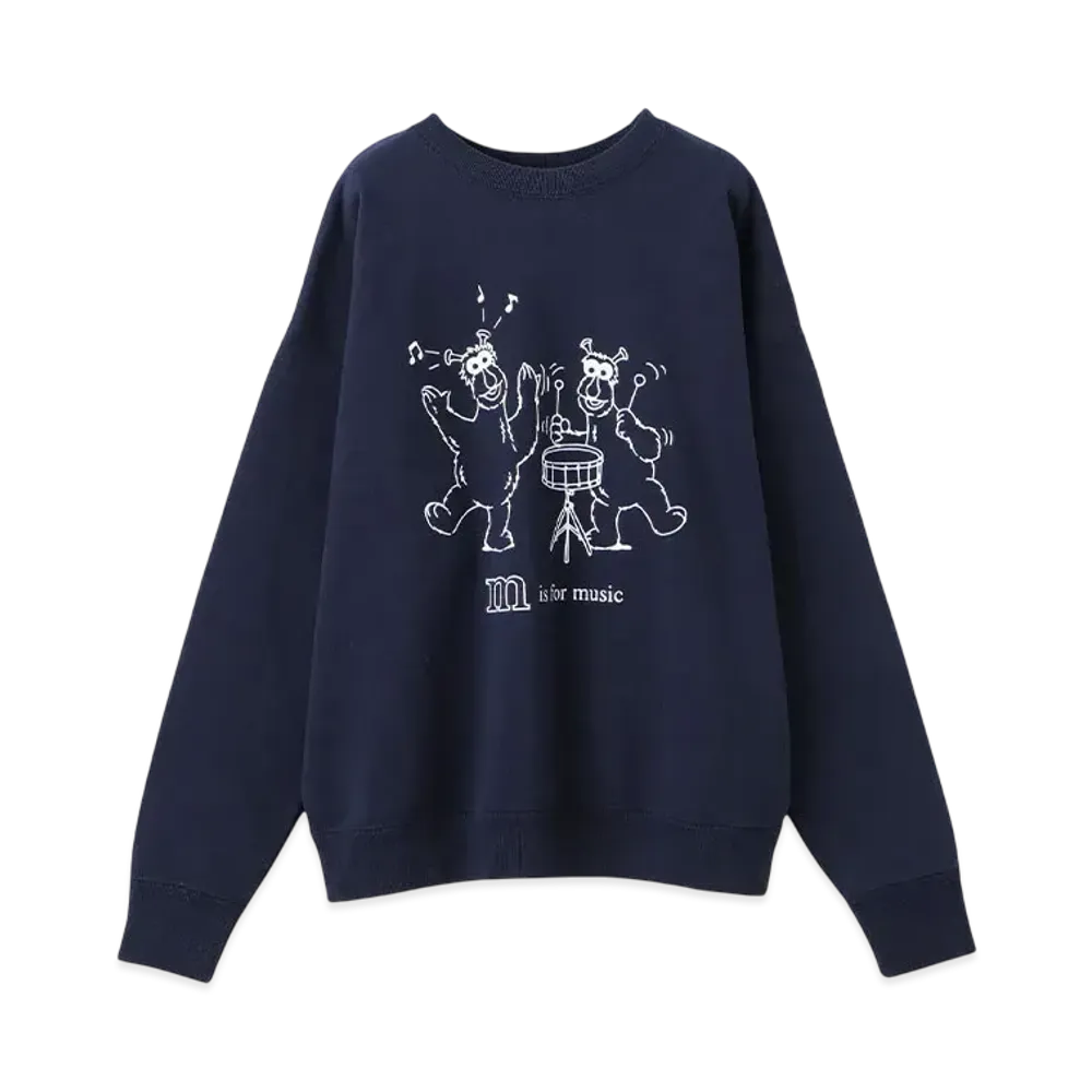 RHC Ron Herman x Sesame Street Honkers Sweat Shirt "Nayy"