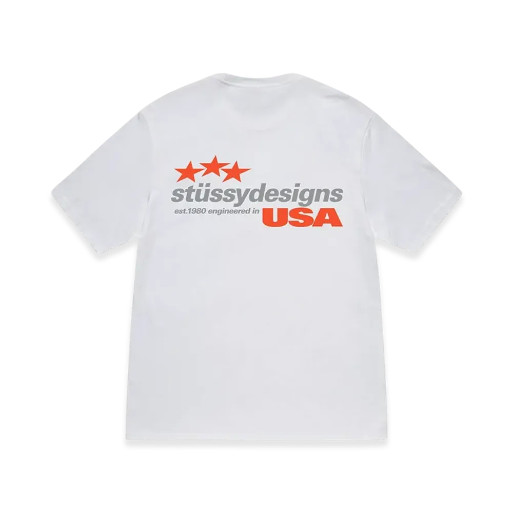 Stussy Designs USA Tee "White"