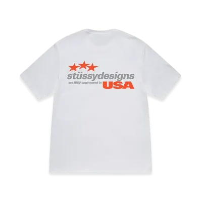 Stussy Designs USA Tee "White"