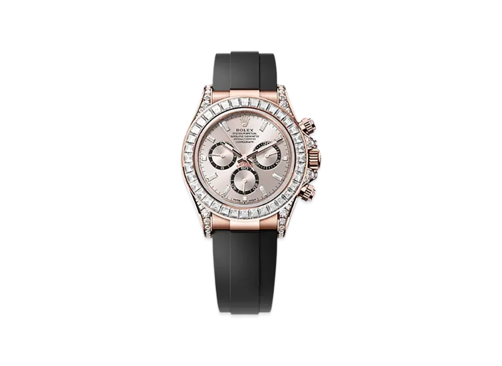 ROLEX Cosmograph Daytona 40mm Everose Gold Diamond 126535TBR "Sundust"