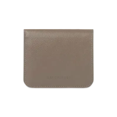 BALENCIAGA Essential Flap Coin And Card Holder "Green"
