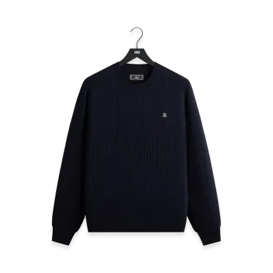 Kith Basketweave Tilden Crewneck "Nocturnal"