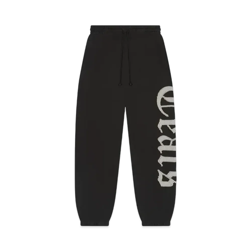 DENIM TEARS Tears Cut Out Sweatpants "Charcoal"