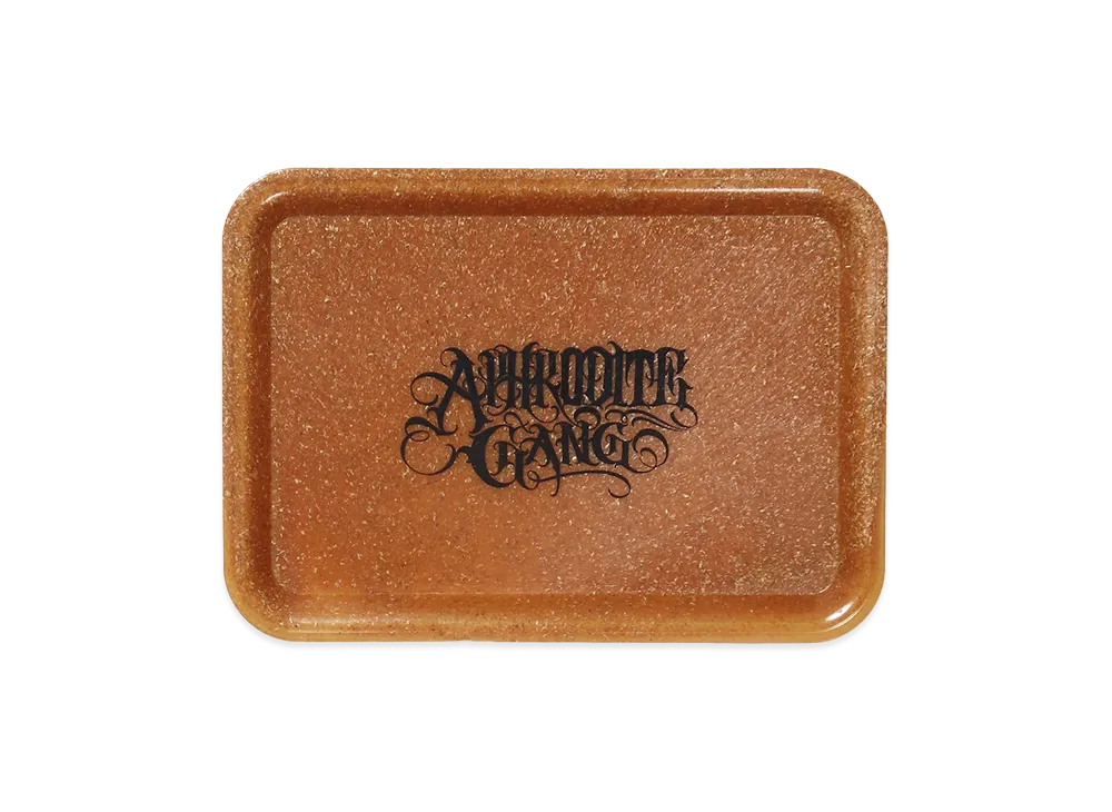 APHRODITEGANG Classic Logo Rolling Tray "Brown"