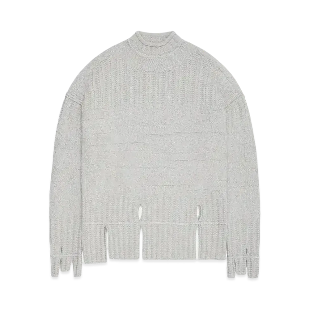 A-COLD-WALL Textured Mock Neck Knit "White"