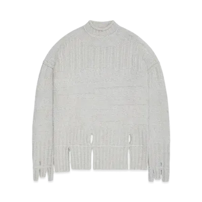 A-COLD-WALL Textured Mock Neck Knit "White"