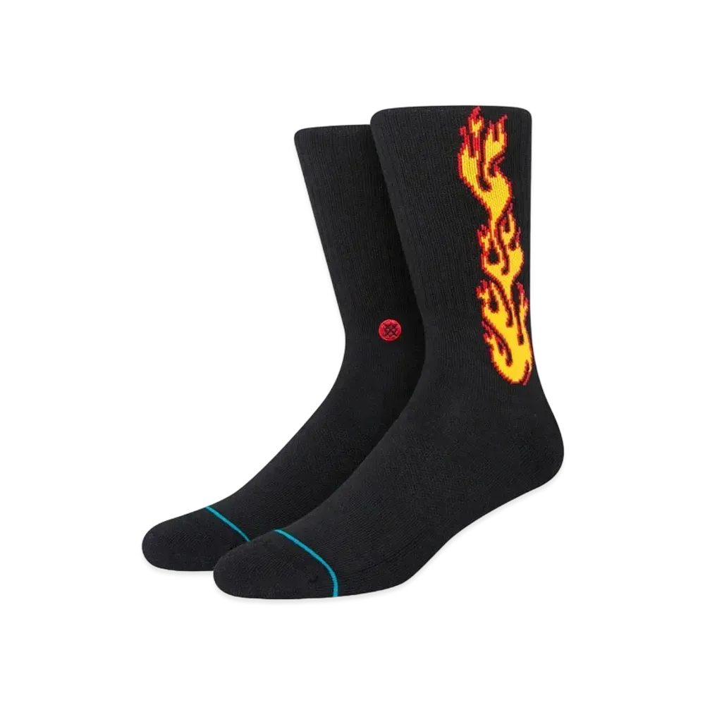 STANCE FLAMMED "BLACK"