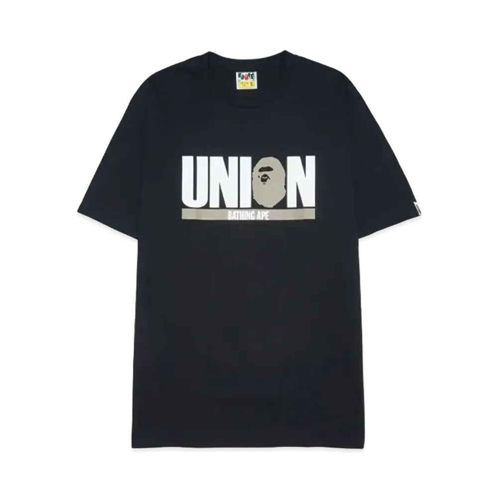 UNION BAPE® TEE "Black"