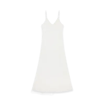 MM6 Maison Margiela Women's Silk Dress "White"