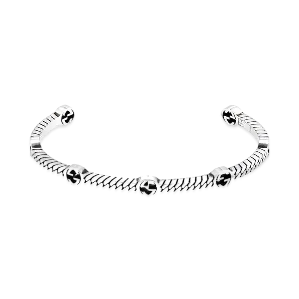 GUCCI Thin Interlocking G Bracelet