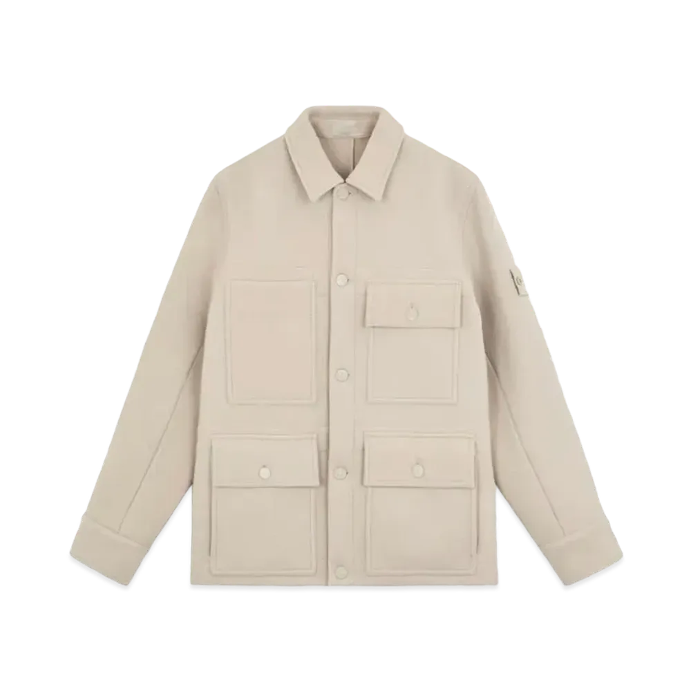 Stone Island 455F5 Heavy Melton_Stone Island Ghost "Beige"