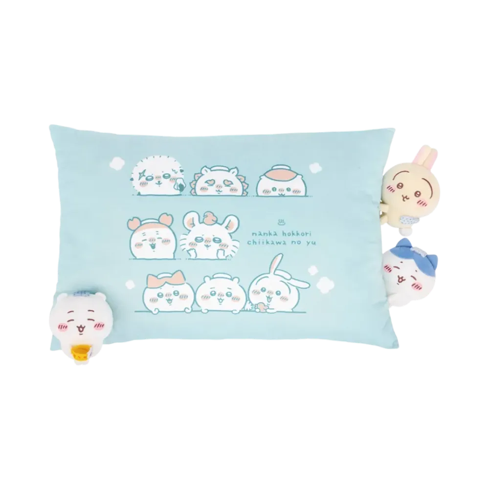 BANDAI "Ichiban Kuji" -Chiikawa ~A warm and cozy Chiikawa bath~- Last One Prize Last Prize: Let's warm up together! Bath Cushion
