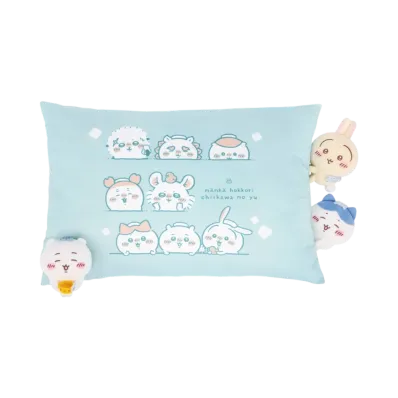 BANDAI "Ichiban Kuji" -Chiikawa ~A warm and cozy Chiikawa bath~- Last One Prize Last Prize: Let's warm up together! Bath Cushion